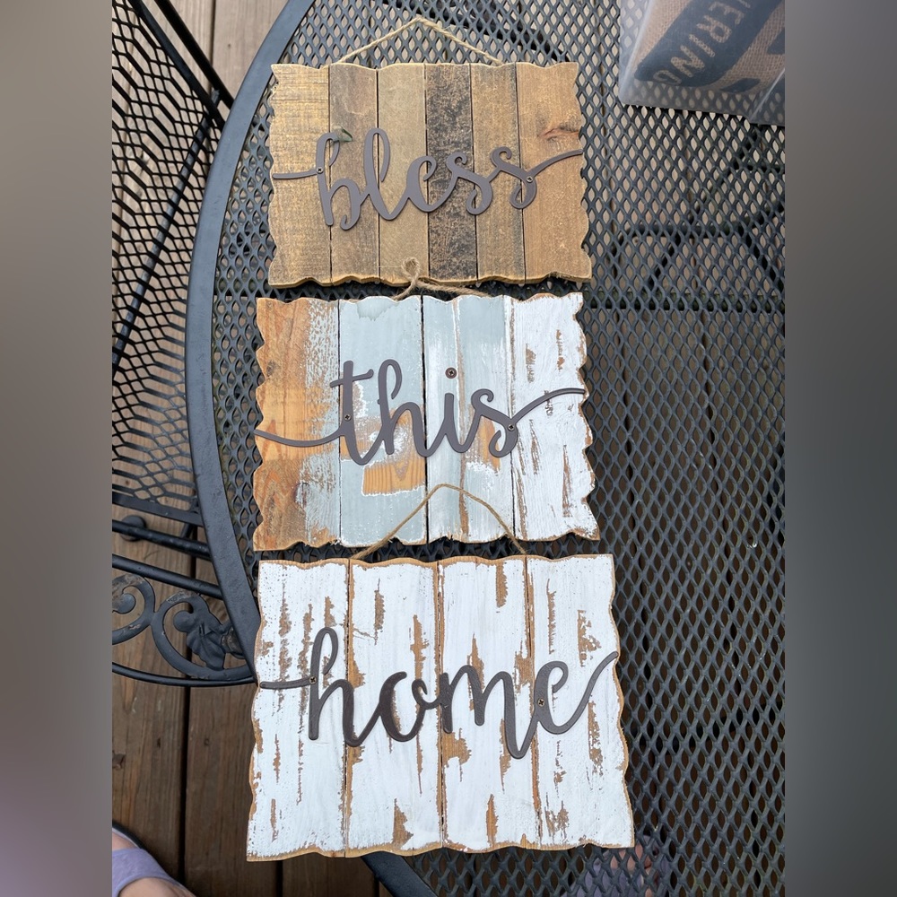 Bless This Home Decorative Signs